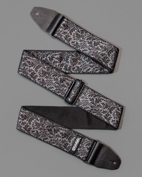 Ремень гитарный Dunlop D67-14 2" Jacquard Black Thistle 128166 фото