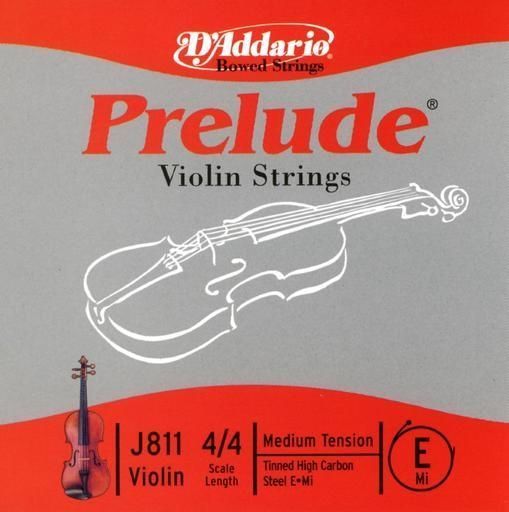 Струна Ми D'Addario Prelude 4/4 для скрипки (среднее натяжение) 19542 фото
