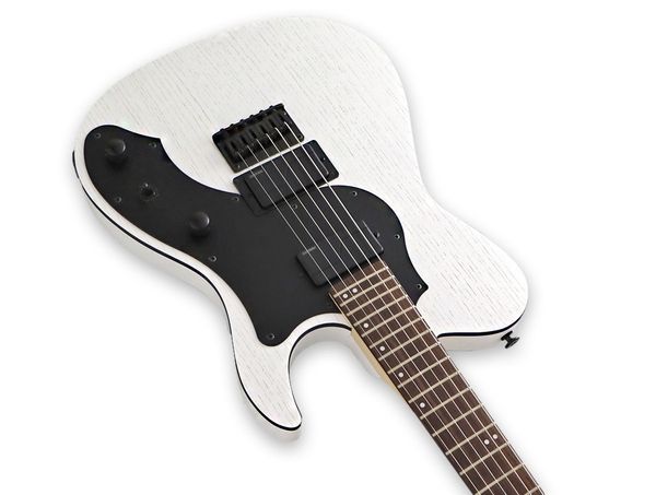 FGN JIL3-ASH-DE664R Iliad Dark Evolution Series (Open Pore White) Electric Guitar 41027 photo