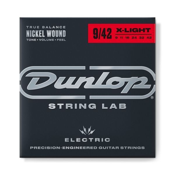 DUNLOP DEN0942 NICKEL WOUND ELECTRIC GUITAR STRINGS (09-42) 20564 фото