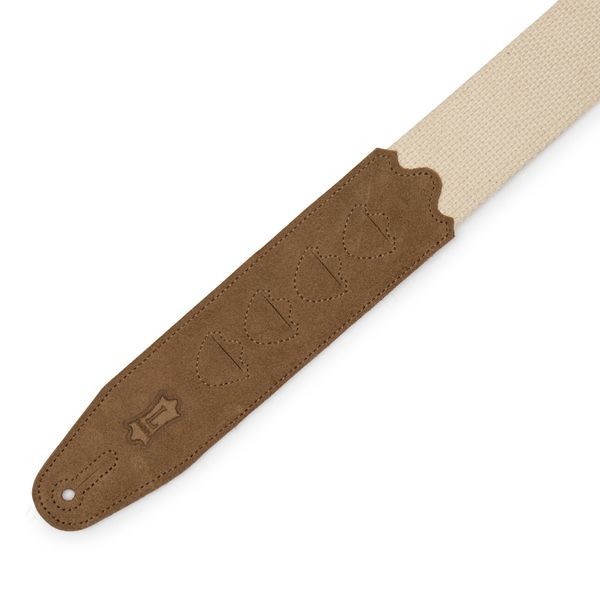 LEVY'S MC2PH-NAT 2&Prime; Natural Cotton Pick Holder Guitar strap 40446 фото