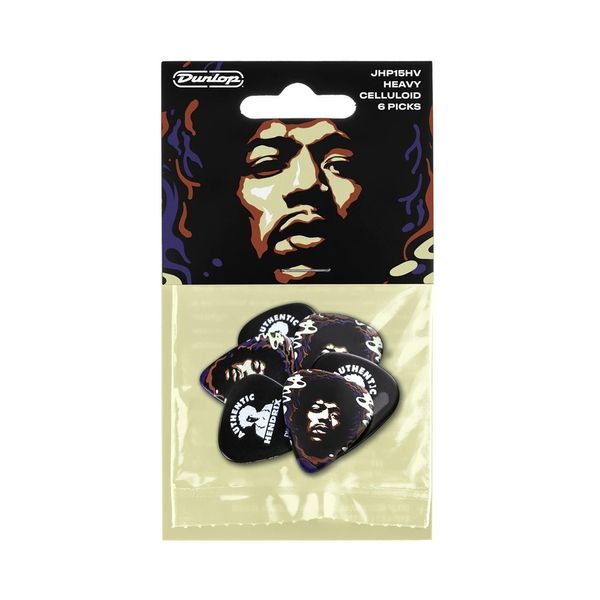 DUNLOP JIMI HENDRIX '69 PSYCH SERIES STAR HAZE GUITAR PICK (HEAVY) 38779 фото