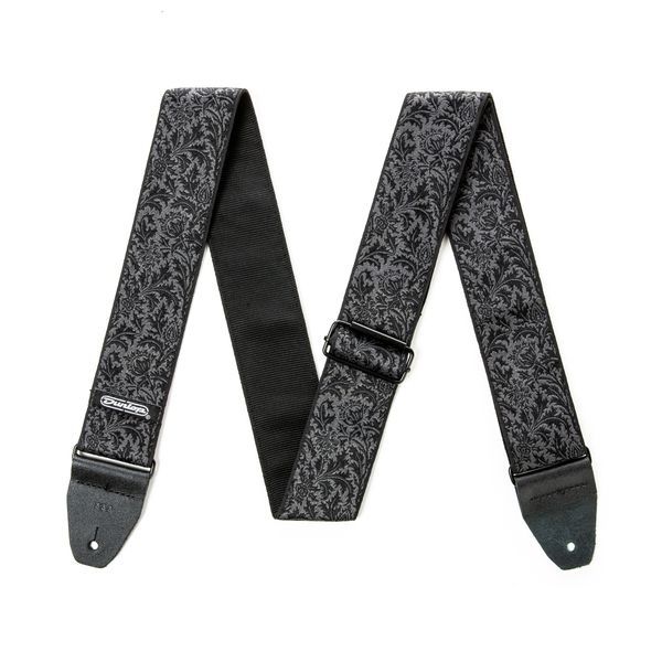 Ремень гитарный Dunlop D67-14 2" Jacquard Black Thistle 128166 фото