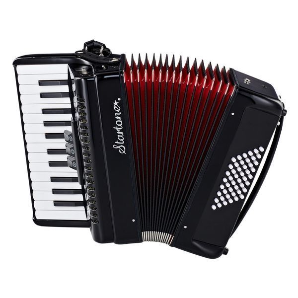 Акордеон Startone Piano Accordion 48 Black MKII 520197 фото