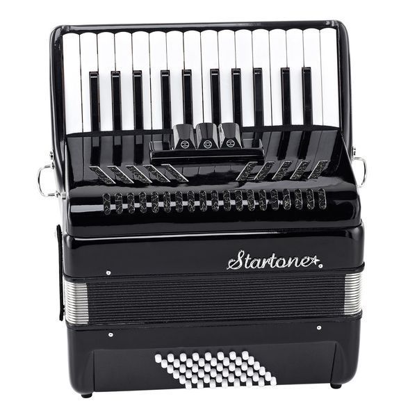 Акордеон Startone Piano Accordion 48 Black MKII 520197 фото