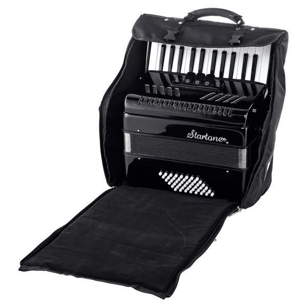 Акордеон Startone Piano Accordion 48 Black MKII 520197 фото