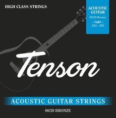 Струны для акустической гитары Tenson 80/20 Bronze, 12-53 G-F600700 фото