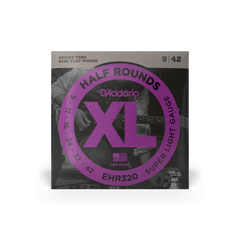 D'ADDARIO EHR320 XL HALF ROUNDS SUPER LIGHT (09-42) 19614 фото