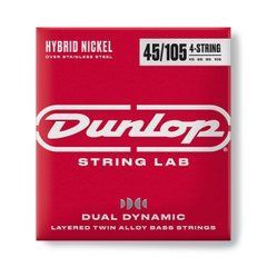 Струни для бас-гітари Dunlop DBHYN45105 LG Scale Hybrid Nickel Wound 128153 фото