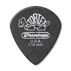DUNLOP TORTEX PITCH BLACK JAZZ III PICK 1.14MM 31104 фото