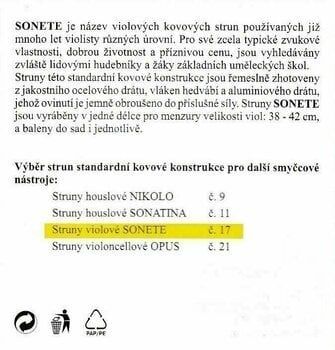 Струна для альта До GorStrings Sonete № 17 38-42 см (1 шт) 128623 фото