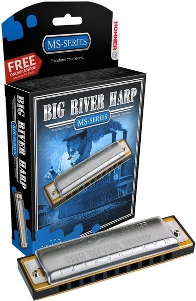 Губна гармошка Hohner MS Big River Harp M590107 A-major 127514 фото