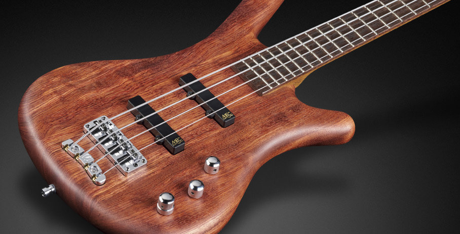 WARWICK Teambuilt Pro Series Corvette Bubinga, 4-String, A/A (Natural Transparent Satin) — construction details