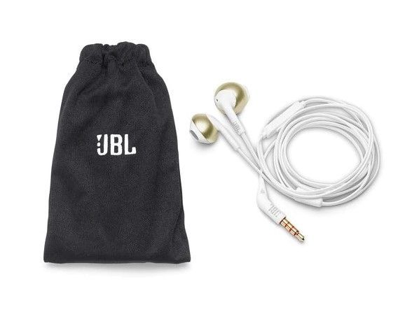 JBL Tune 205 &mdash; дротові навушники-вкладиші, золотистий шампань JBLT205CGD фото