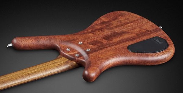 Електрогітара WARWICK Teambuilt Pro Series Corvette Bubinga, 4-String, A/A (Natural Transparent Satin) (Natural Transparent Satin) 32374 фото