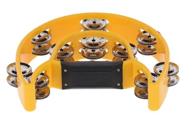 Тамбурин GEWA Jingle wreath Half moon 20 jingles Yellow G-841575 фото