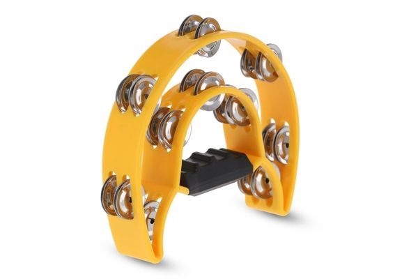 Тамбурин GEWA Jingle wreath Half moon 20 jingles Yellow G-841575 фото