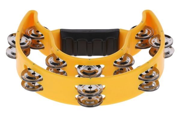 Тамбурин GEWA Jingle wreath Half moon 20 jingles Yellow G-841575 фото