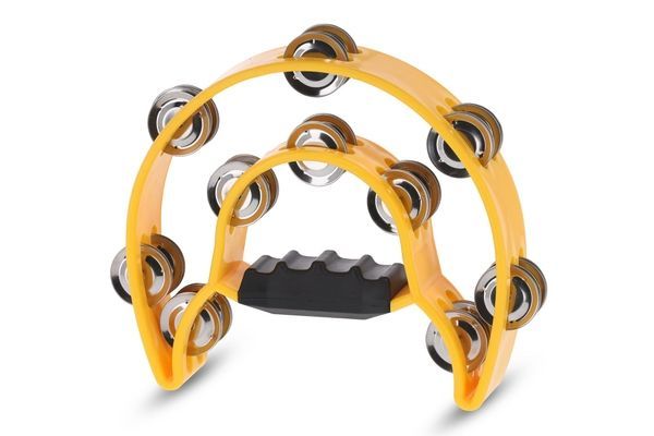 Тамбурин GEWA Jingle wreath Half moon 20 jingles Yellow G-841575 фото