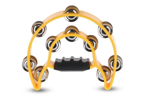 Тамбурин GEWA Jingle wreath Half moon 20 jingles Yellow G-841575 фото