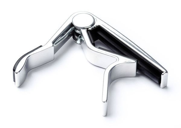 DUNLOP 88N Trigger Flat Classical Guitar Capo, Nickel 20050 photo