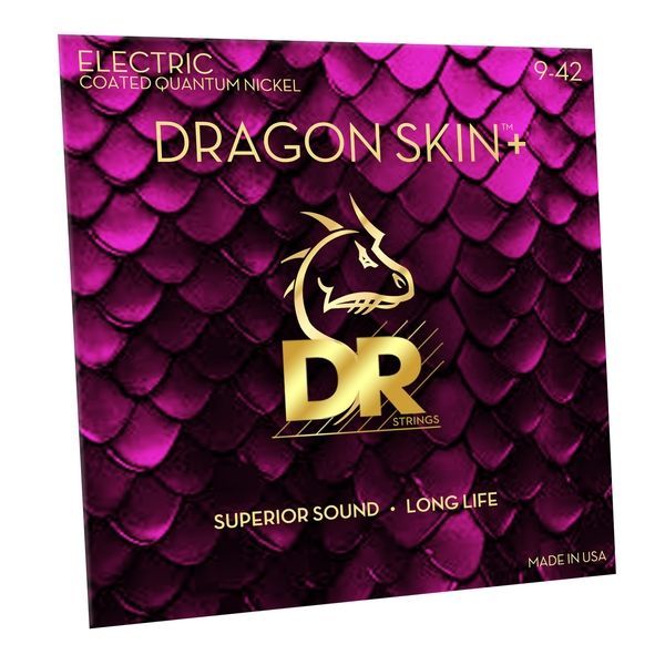 DR Strings DRAGON SKIN+ Electric - Light (9-42) 41472 фото