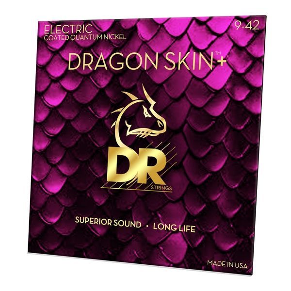 DR Strings DRAGON SKIN+ Electric - Light (9-42) 41472 фото