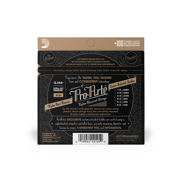 D'ADDARIO EJ44 PRO-ARTE EXTRA HARD TENSION 19595 фото