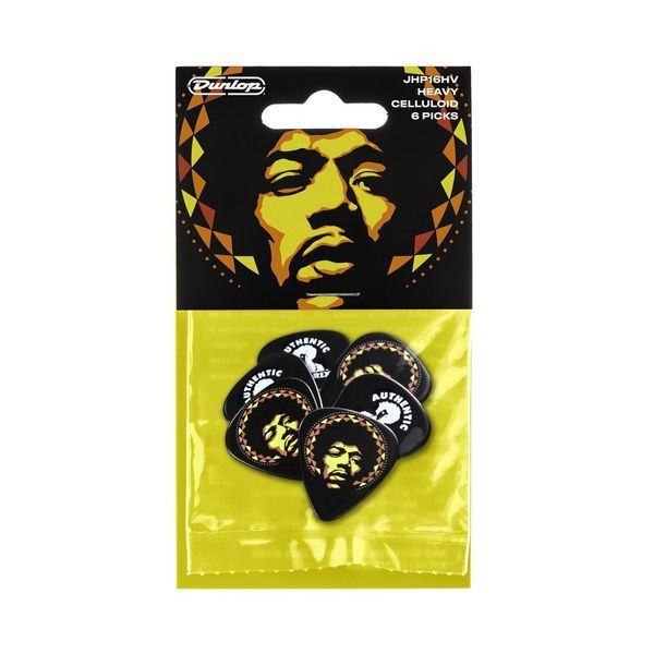 DUNLOP JIMI HENDRIX '69 PSYCH SERIES AURA MANDALA GUITAR PICK (HEAVY) 38770 фото