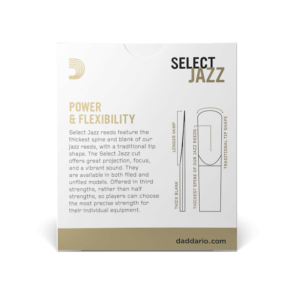 Трость для альт-саксофона D'Addario Select Jazz Filed 2S (1 шт) 25248 фото