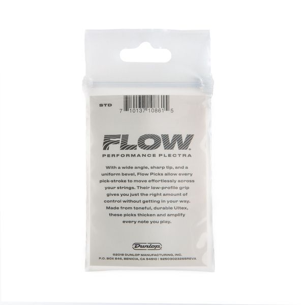 Медиатор Dunlop 549P1.0 Ultex Flow Standard Grip 1.0 mm (6 шт.) 125861 фото