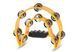 Тамбурин GEWA Jingle wreath Half moon 20 jingles Yellow G-841575 фото 3