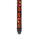 Гитарный ремень DUNLOP JIMI HENDRIX BLACKLIGHT MONTEREY &mdash; оранжевый 41889 фото 3