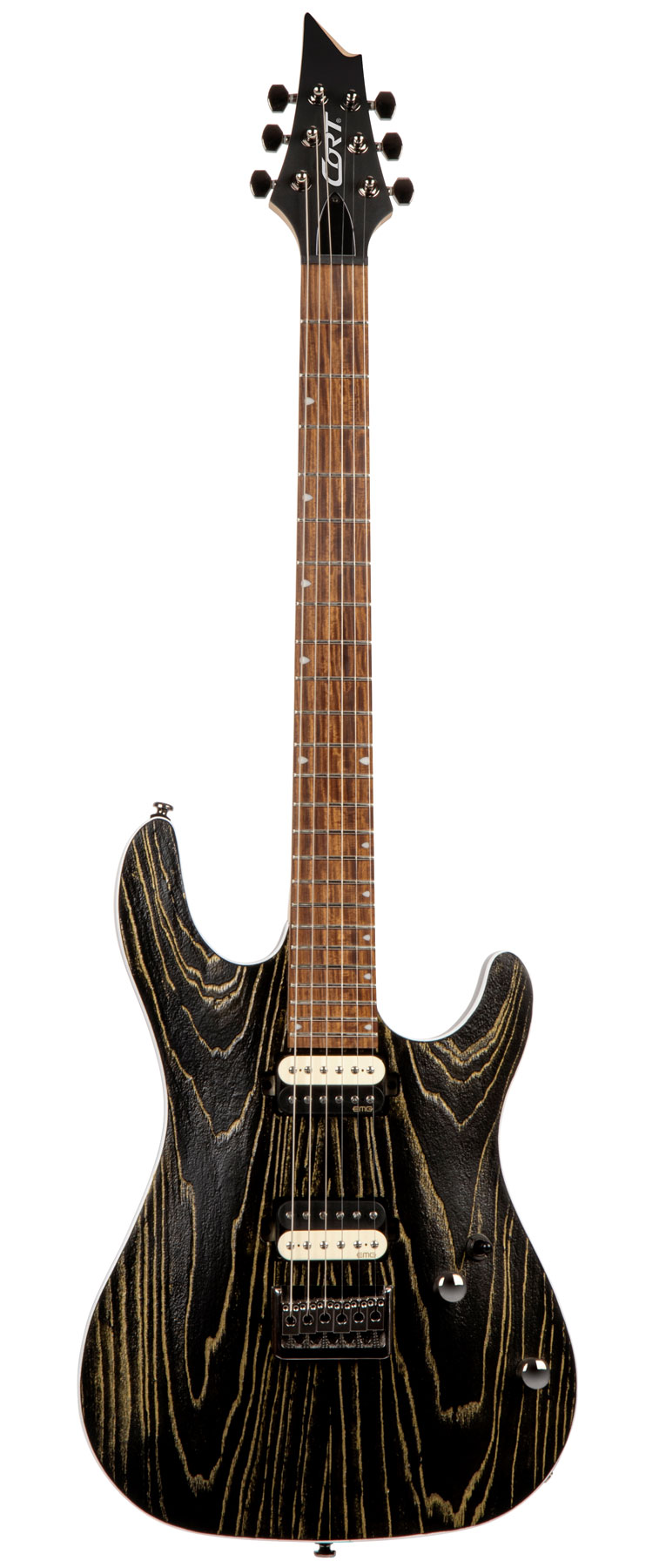 Cort KX300 Etched (Etched Black Gold) — front view