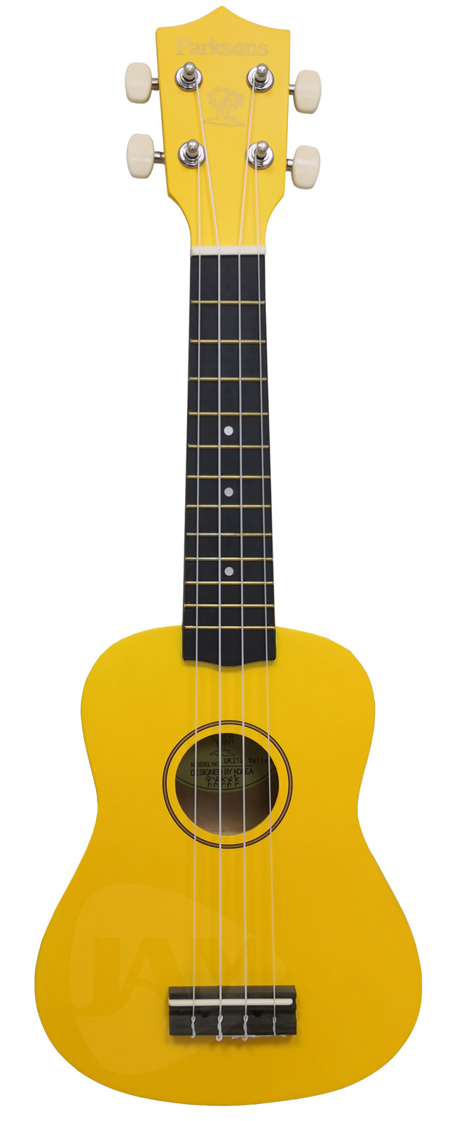 Parksons UK21L (Yellow) Soprano ukulele — instrument photo