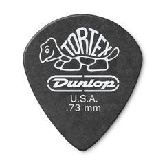 Медіатор Dunlop 482P.73 Tortex Pitch Black Jazz III .73 mm (12 шт.) 125384 фото