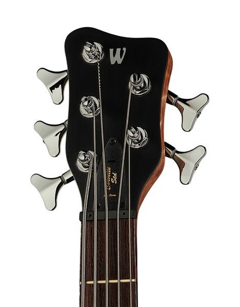 WARWICK Teambuilt Pro Series Corvette Ash, 5-String, A/A, (Burgundy Red Transparent Satin) 41354 фото