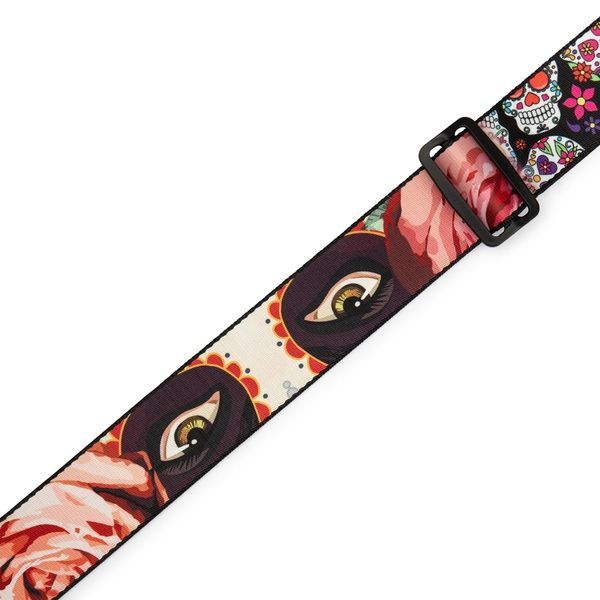 LEVY'S MP2CAL-002 2&Prime; Poly Calaca Guitar Strap &ndash; Eyes 40448 фото