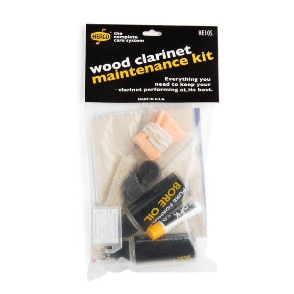 Набір для догляду за дерев'яним кларнетом DUNLOP HE105 Wood Clarinet Maintenance Kit 20405 фото
