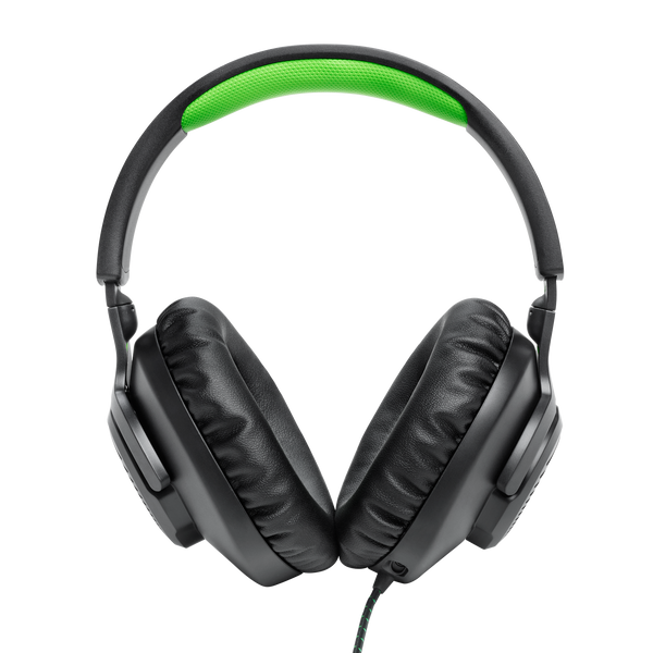 JBL Quantum 100X Console Black/Green Wired Gaming Headset JBLQ100XBLKGRN photo