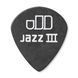 Медиатор Dunlop 482P.73 Tortex Pitch Black Jazz III .73 mm (12 шт.) 125384 фото 3
