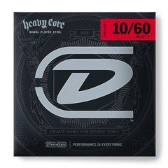 DUNLOP DHCN10607 HEAVY CORE ELECTRIC GUITAR STRINGS (10-60) 28334 фото