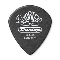 DUNLOP TORTEX PITCH BLACK JAZZ III PICK 1.35MM 32113 фото
