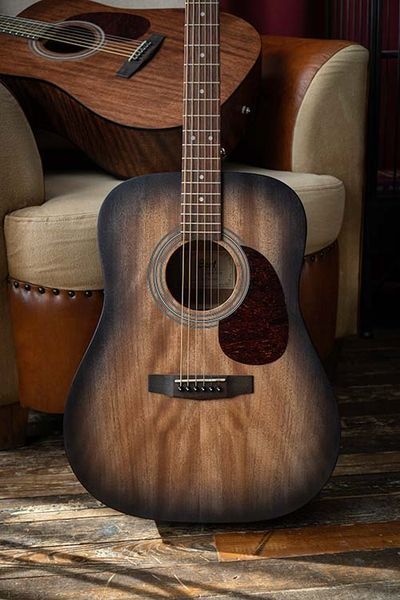 Электрогитара CORT EARTH 60M (Open Pore Trans Black Burst) 39755 фото