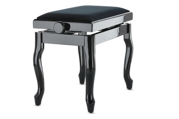 Банкетка для фортепиано GEWA Deluxe Classic Black High Gloss G-130330 фото