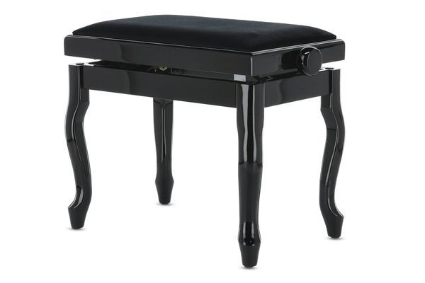 Банкетка для фортепиано GEWA Deluxe Classic Black High Gloss G-130330 фото