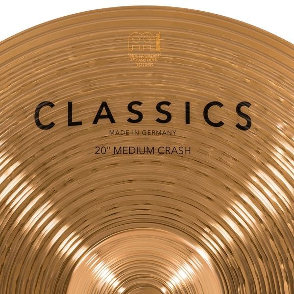 Тарілка Meinl Classics C20MC Medium Crash 20" 116607 фото