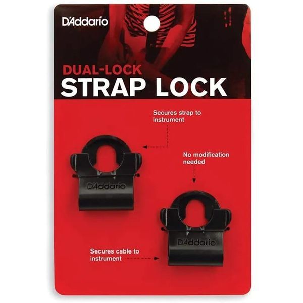 Фіксатор ременя D'ADDARIO PW-DLC-01 Dual-Lock 36549 фото