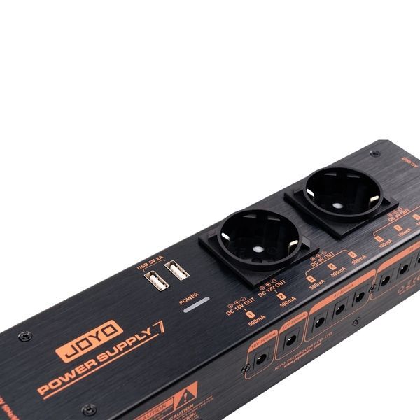 JOYO JP-07 Power Supply 7 Pedalboard Supply, 9 DC Outputs 127932 photo