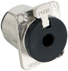 Панельный выходной разъём SWITCHCRAFT E111L Locking Jack, моно 33026 фото